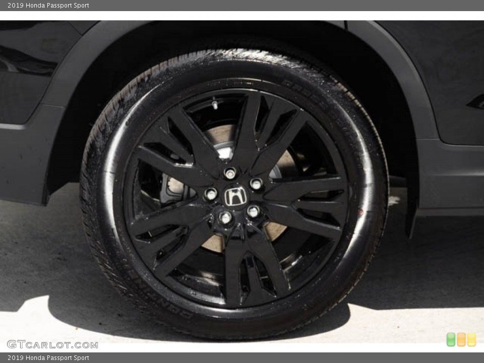 2019 Honda Passport Sport Wheel and Tire Photo #133105090