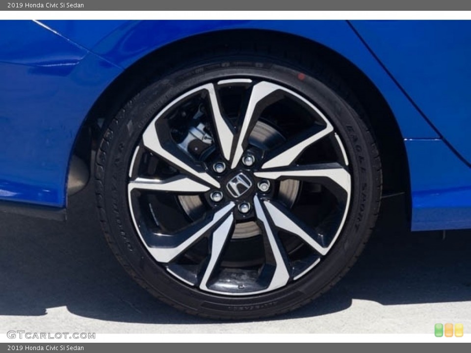 2019 Honda Civic Si Sedan Wheel and Tire Photo #133106059