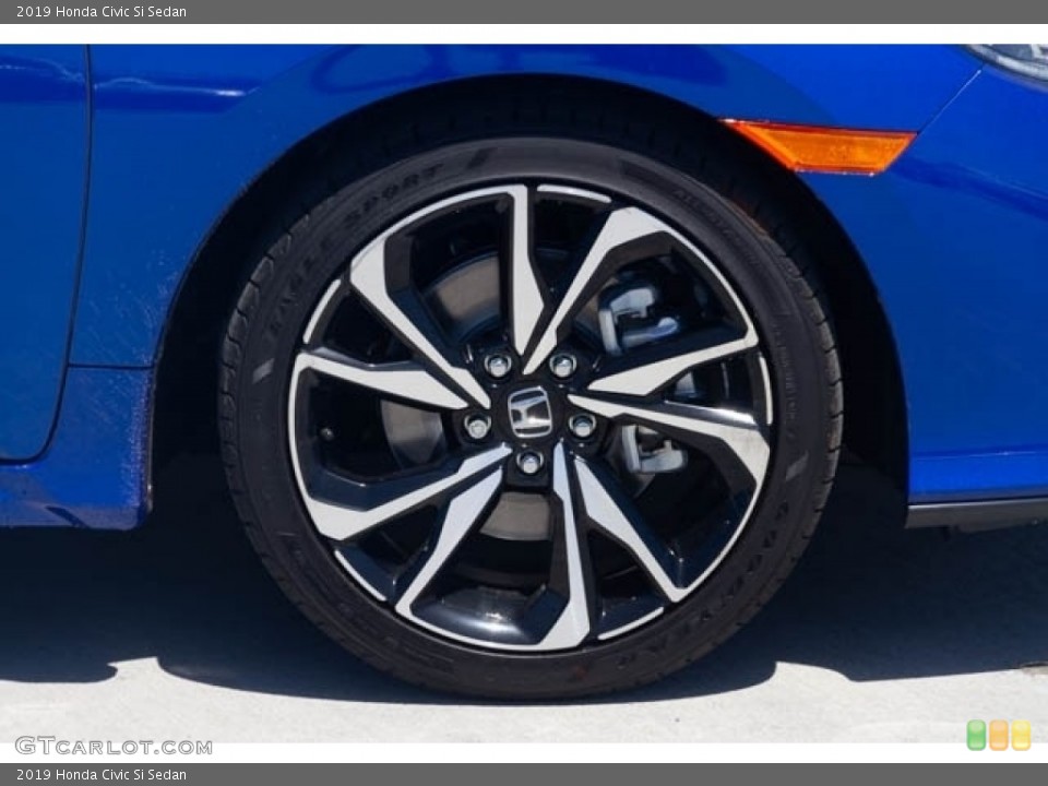 2019 Honda Civic Si Sedan Wheel and Tire Photo #133106077