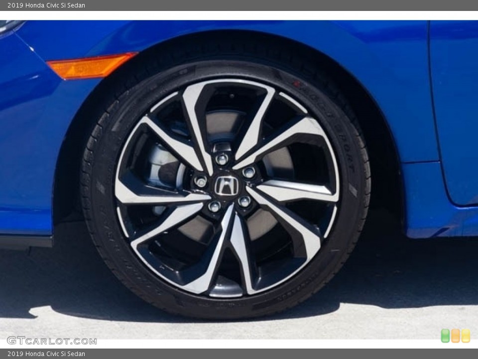 2019 Honda Civic Si Sedan Wheel and Tire Photo #133106092