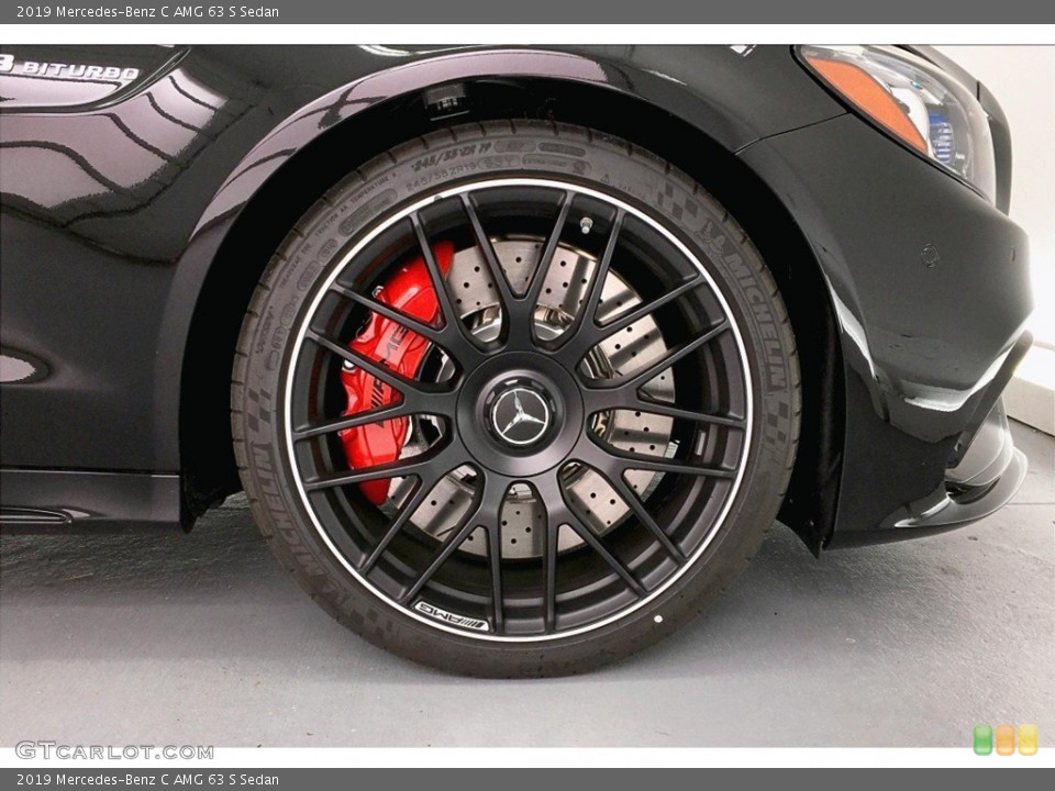 2019 Mercedes-Benz C AMG 63 S Sedan Wheel and Tire Photo #133126760