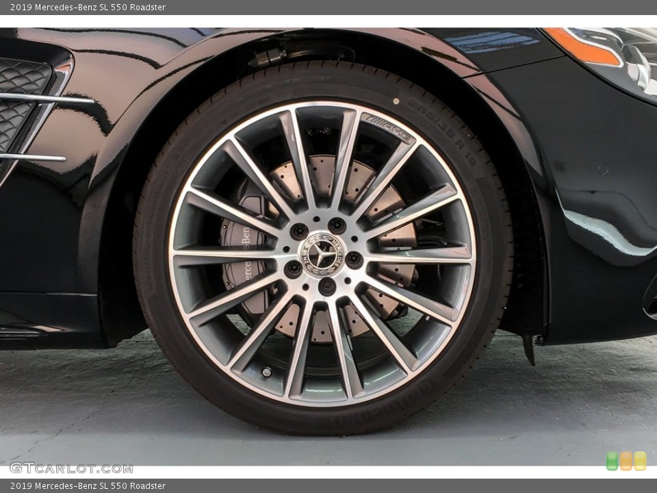 2019 Mercedes-Benz SL 550 Roadster Wheel and Tire Photo #133129673