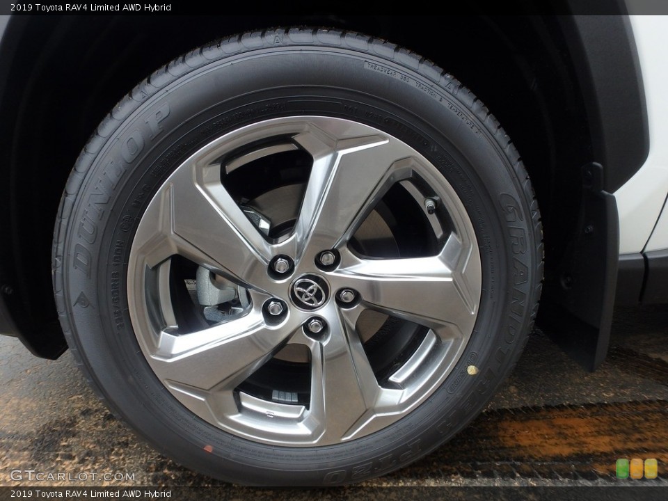 2019 Toyota RAV4 Limited AWD Hybrid Wheel and Tire Photo #133129886