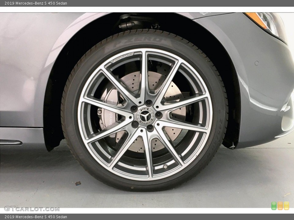 2019 Mercedes-Benz S 450 Sedan Wheel and Tire Photo #133130006