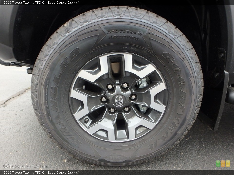 2019 Toyota Tacoma TRD Off-Road Double Cab 4x4 Wheel and Tire Photo #133131125