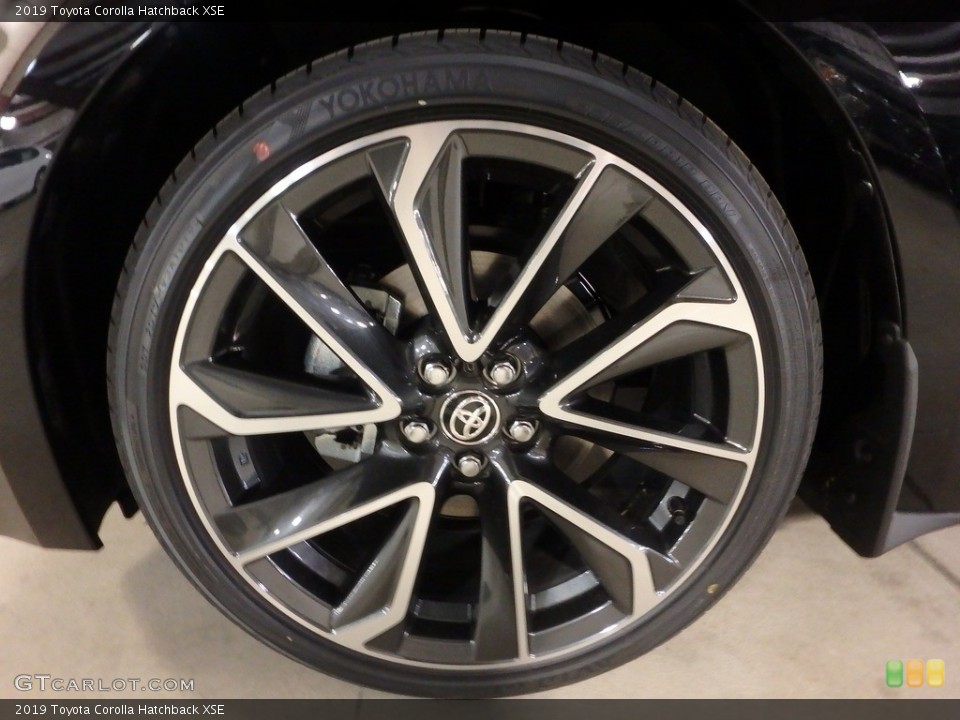 2019 Toyota Corolla Hatchback XSE Wheel and Tire Photo #133131551