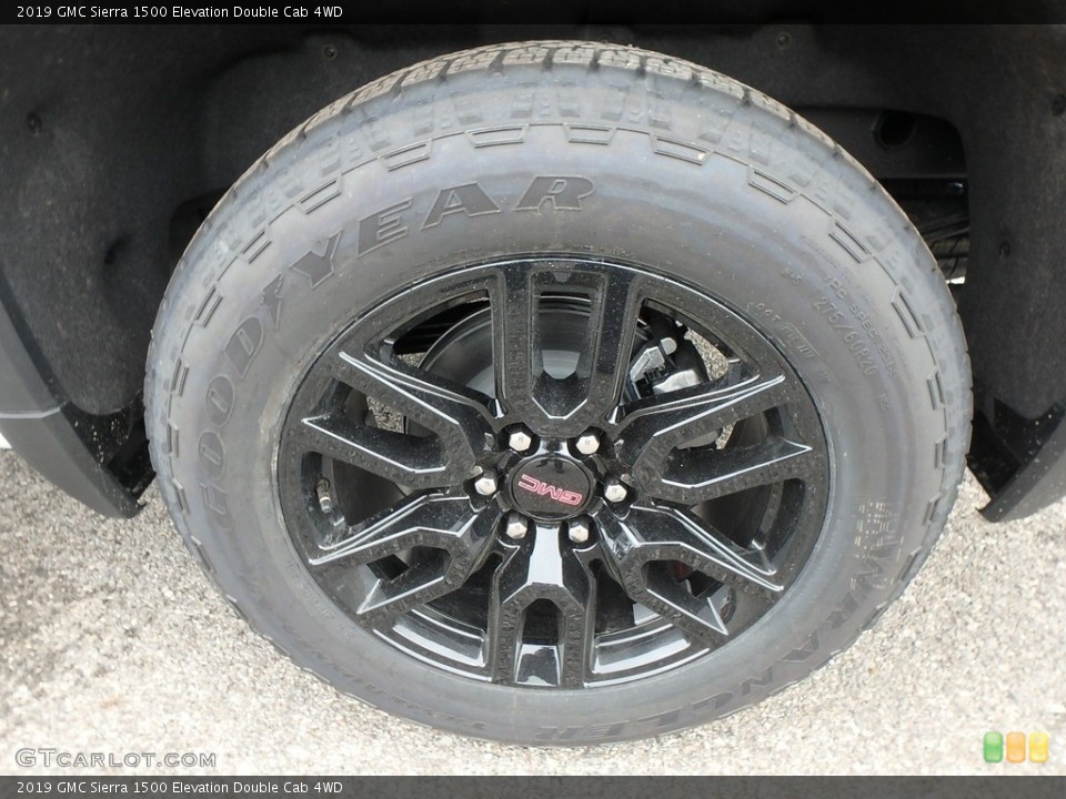 2019 GMC Sierra 1500 Elevation Double Cab 4WD Wheel and Tire Photo #133131683