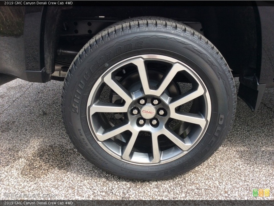 2019 GMC Canyon Denali Crew Cab 4WD Wheel and Tire Photo #133152296