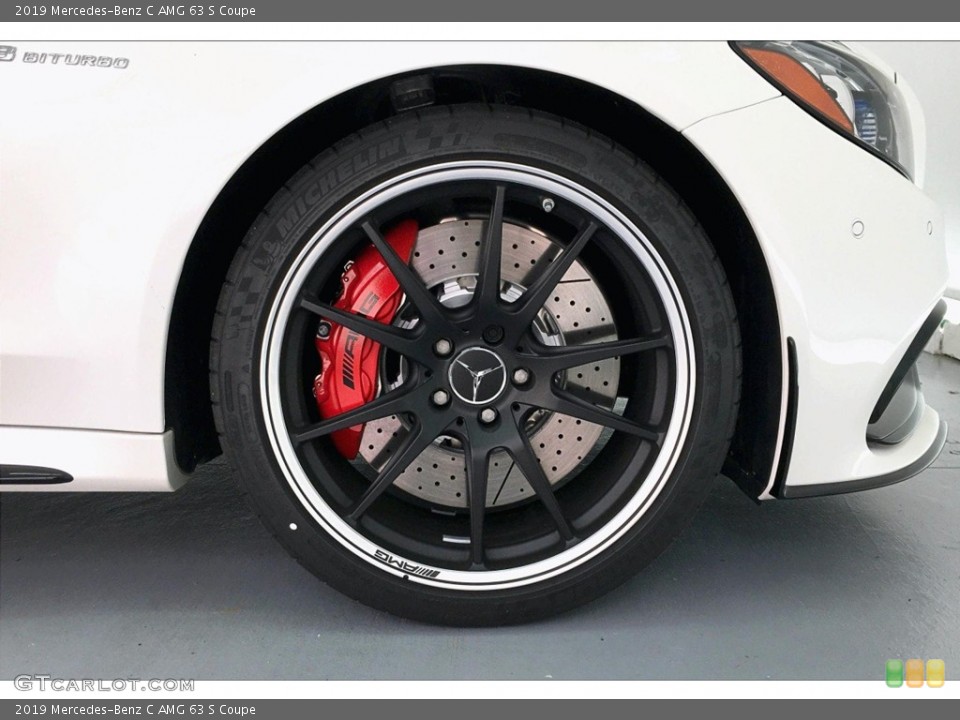2019 Mercedes-Benz C AMG 63 S Coupe Wheel and Tire Photo #133163516
