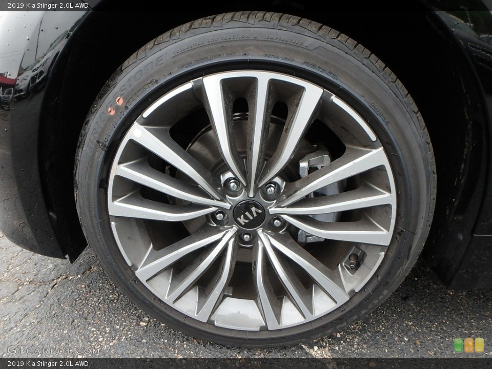 2019 Kia Stinger 2.0L AWD Wheel and Tire Photo #133199974