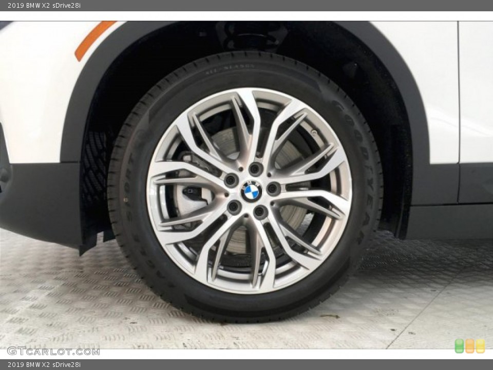 2019 BMW X2 sDrive28i Wheel and Tire Photo #133212003
