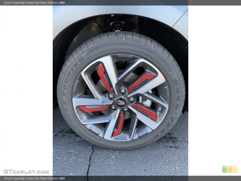 2019 Hyundai Kona Iron Man Edition AWD Wheel and Tire Photo #133243131