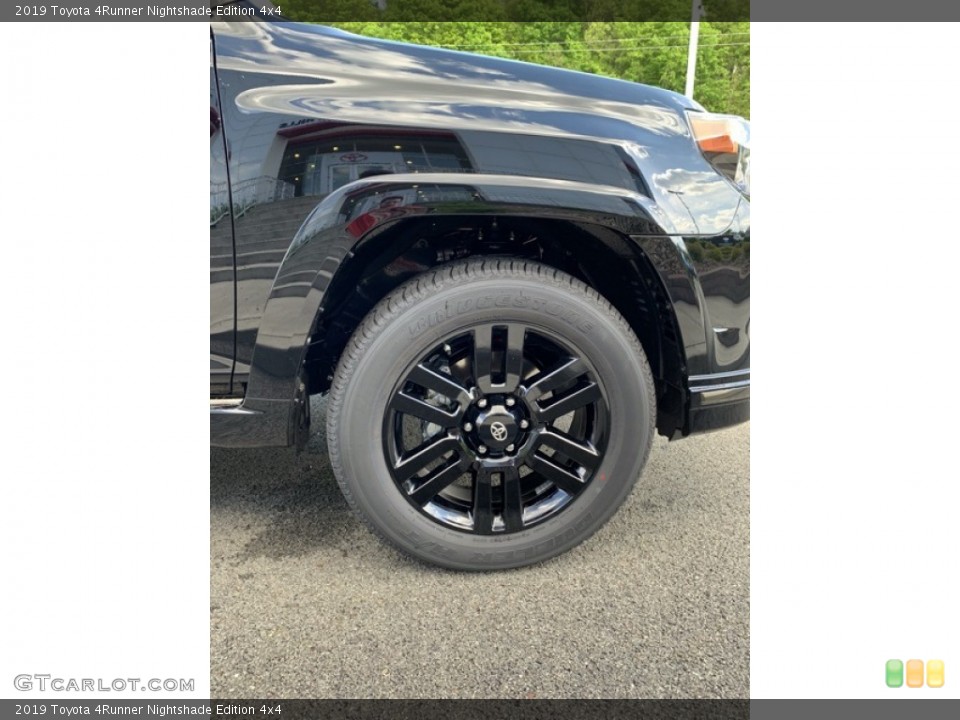 2019 Toyota 4Runner Nightshade Edition 4x4 Wheel and Tire Photo #133244448