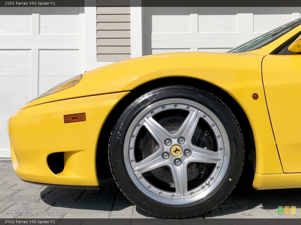 2003 Ferrari 360 Spider F1 Wheel and Tire Photo #133249019