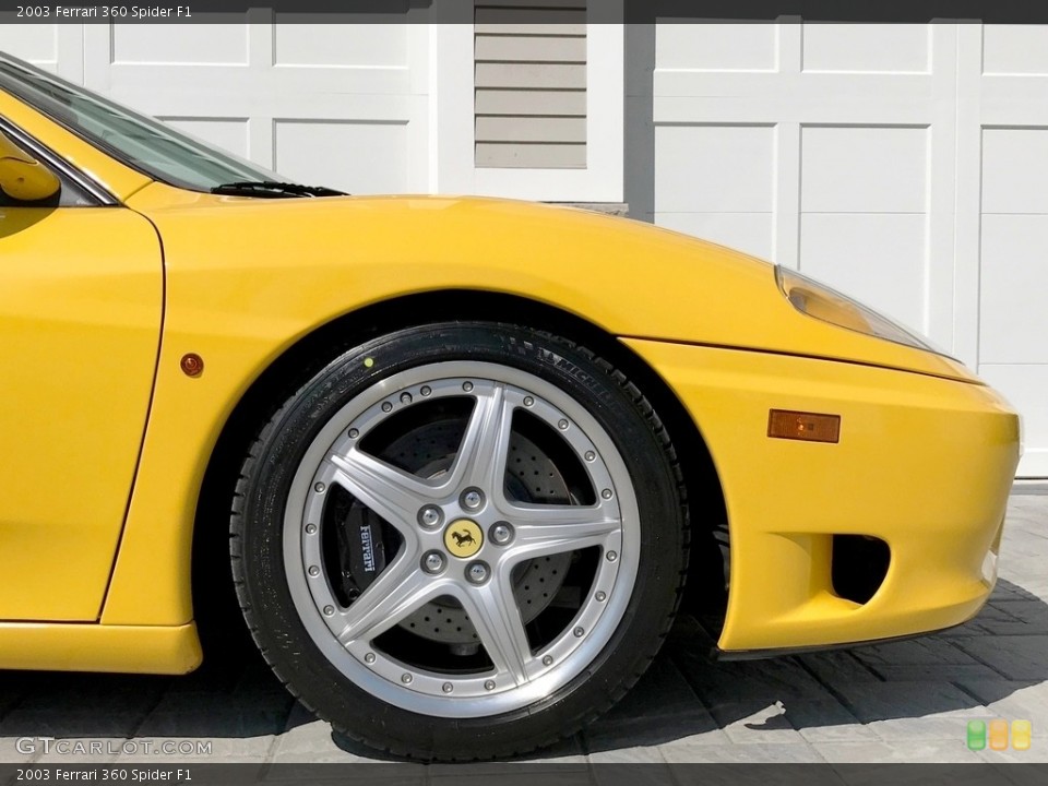 2003 Ferrari 360 Spider F1 Wheel and Tire Photo #133249049