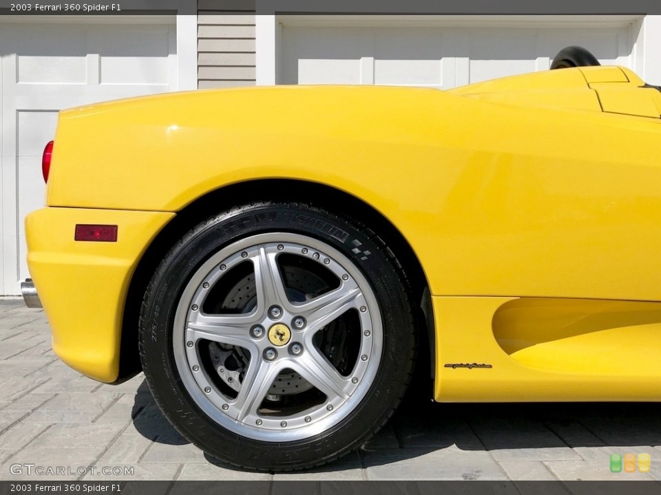 2003 Ferrari 360 Spider F1 Wheel and Tire Photo #133249196