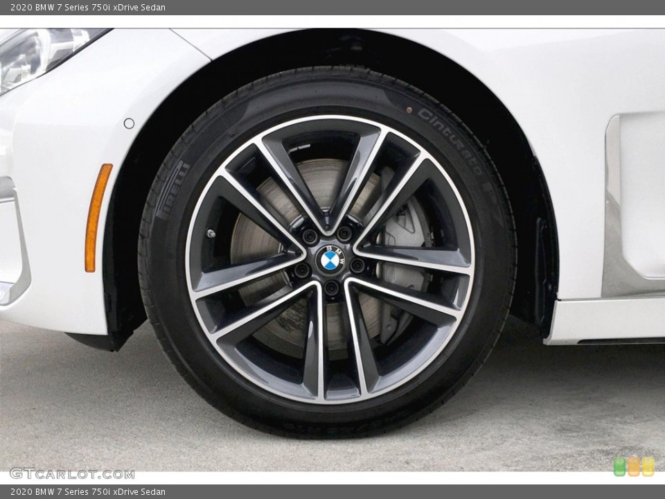 2020 BMW 7 Series 750i xDrive Sedan Wheel and Tire Photo #133276786