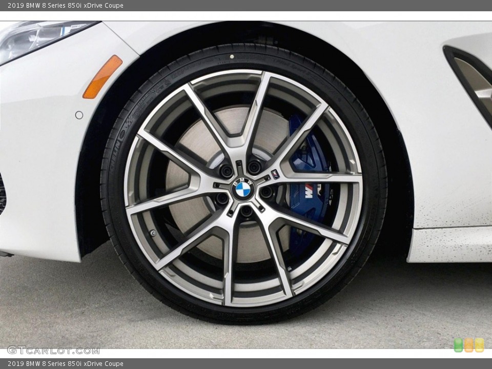 2019 BMW 8 Series 850i xDrive Coupe Wheel and Tire Photo #133280740