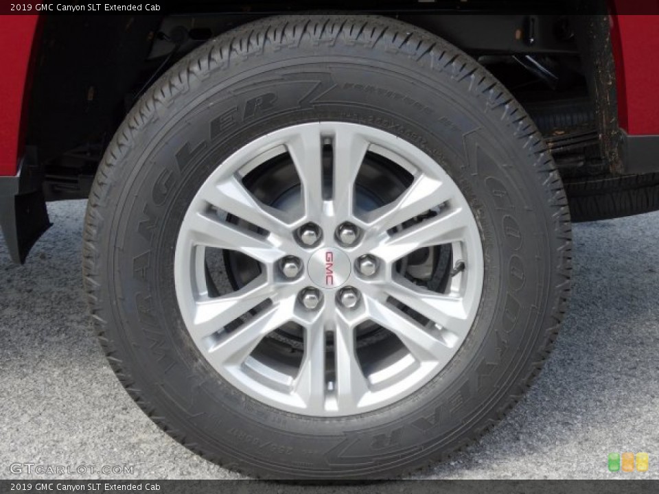 2019 GMC Canyon SLT Extended Cab Wheel and Tire Photo #133290054