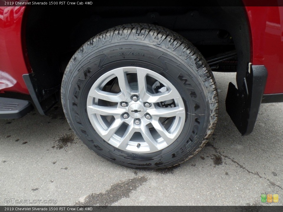 2019 Chevrolet Silverado 1500 RST Crew Cab 4WD Wheel and Tire Photo #133347816