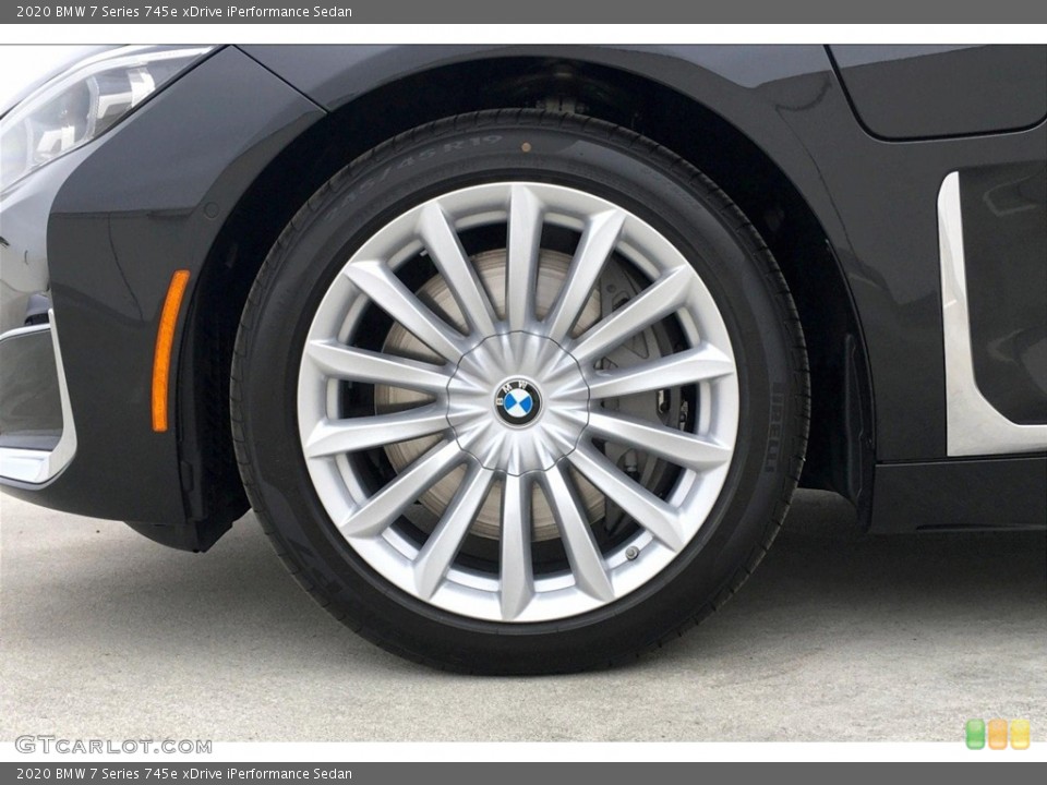 2020 BMW 7 Series 745e xDrive iPerformance Sedan Wheel and Tire Photo #133359590