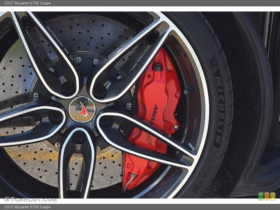 2017 McLaren 570S Wheels and Tires