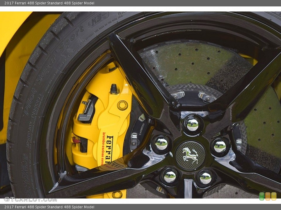 2017 Ferrari 488 Spider  Wheel and Tire Photo #133380373