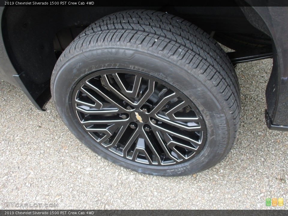 2019 Chevrolet Silverado 1500 RST Crew Cab 4WD Wheel and Tire Photo #133433744