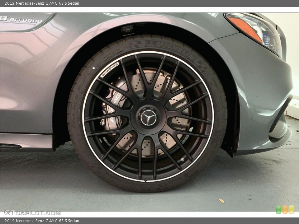 2019 Mercedes-Benz C AMG 63 S Sedan Wheel and Tire Photo #133463248
