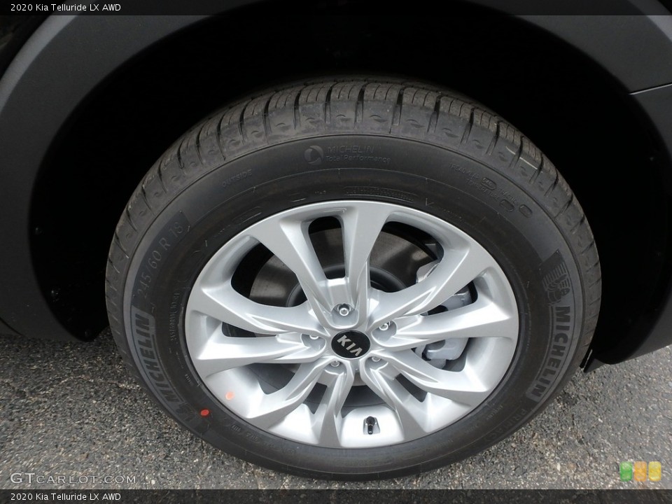 2020 Kia Telluride LX AWD Wheel and Tire Photo #133480732