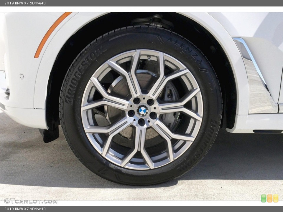 2019 BMW X7 xDrive40i Wheel and Tire Photo #133481518