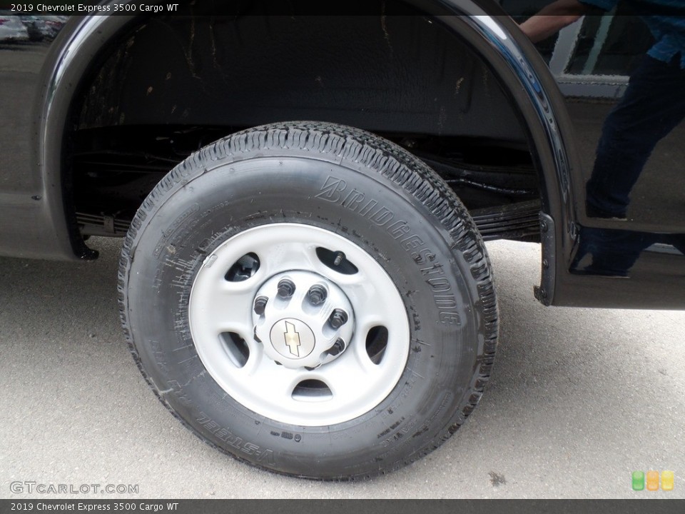 2019 Chevrolet Express 3500 Cargo WT Wheel and Tire Photo #133487057