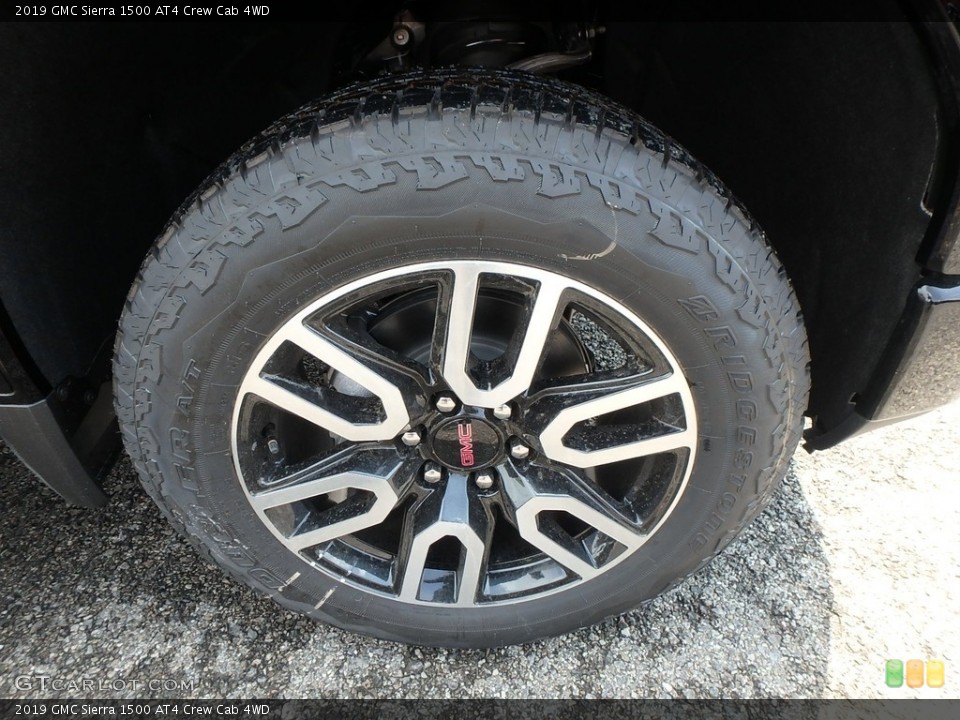 2019 GMC Sierra 1500 AT4 Crew Cab 4WD Wheel and Tire Photo #133587322