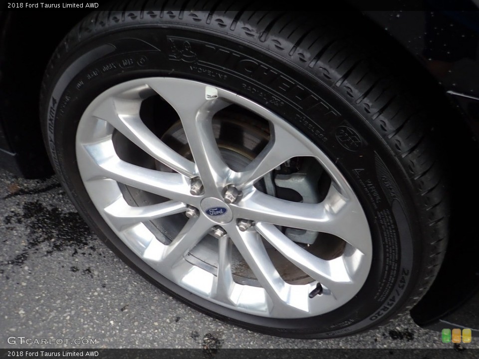 2018 Ford Taurus Limited AWD Wheel and Tire Photo #133606676