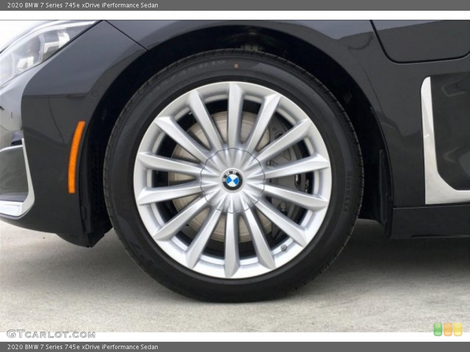 2020 BMW 7 Series 745e xDrive iPerformance Sedan Wheel and Tire Photo #133617611