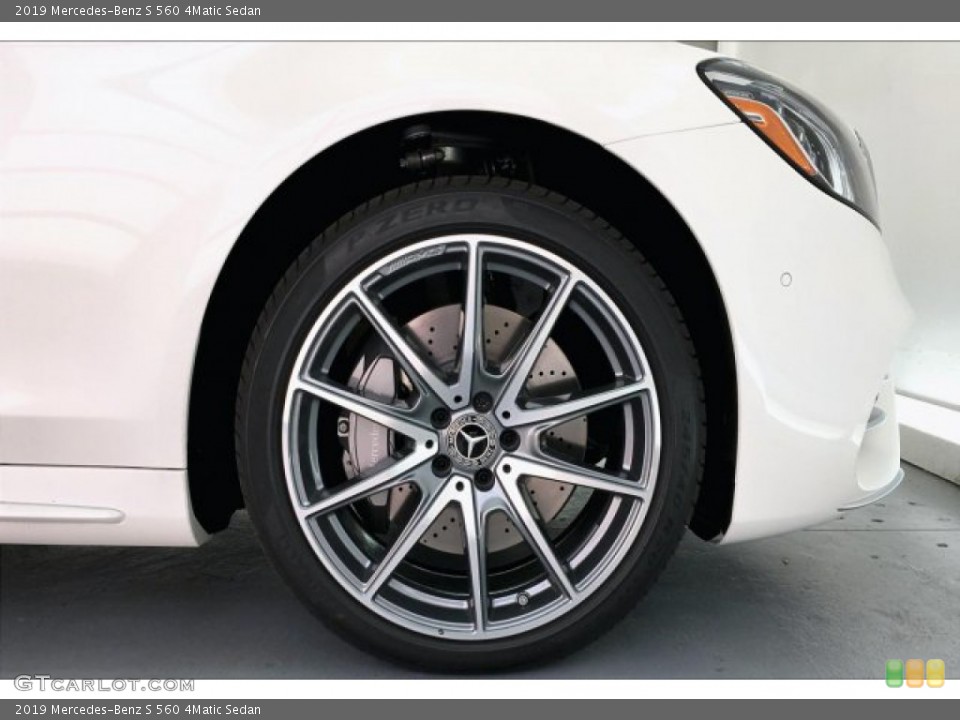 2019 Mercedes-Benz S 560 4Matic Sedan Wheel and Tire Photo #133622251