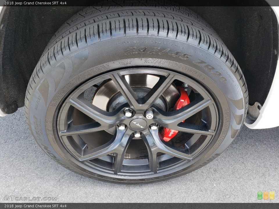 2018 Jeep Grand Cherokee SRT 4x4 Wheel and Tire Photo #133638832