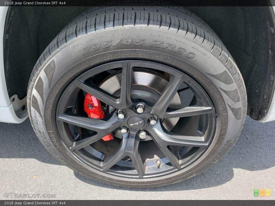 2018 Jeep Grand Cherokee SRT 4x4 Wheel and Tire Photo #133638895