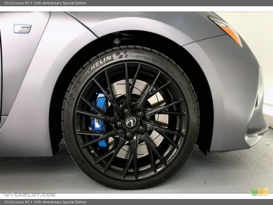 2019 Lexus RC F 10th Anniversary Special Edition Wheel and Tire Photo #133639753