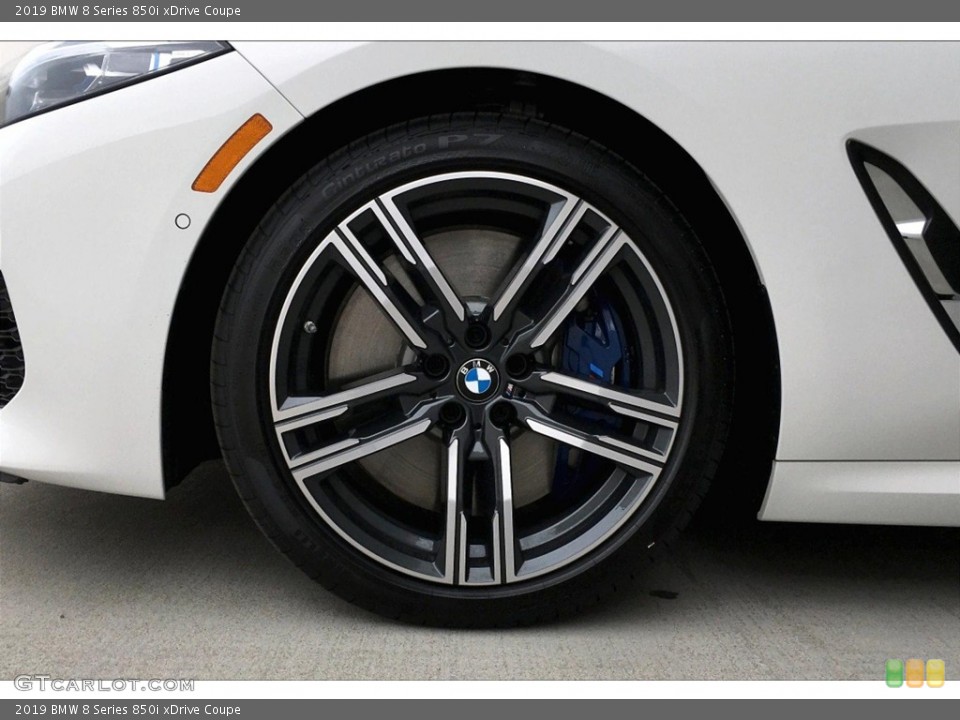 2019 BMW 8 Series 850i xDrive Coupe Wheel and Tire Photo #133649478