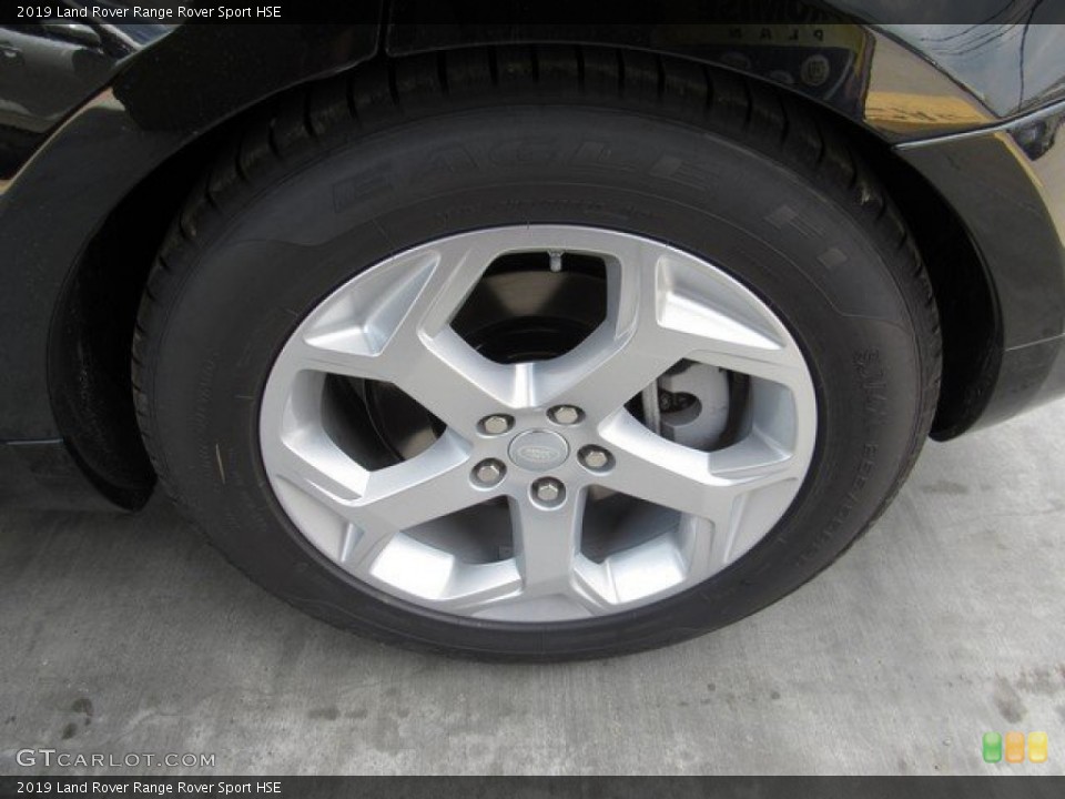 2019 Land Rover Range Rover Sport HSE Wheel and Tire Photo #133657883