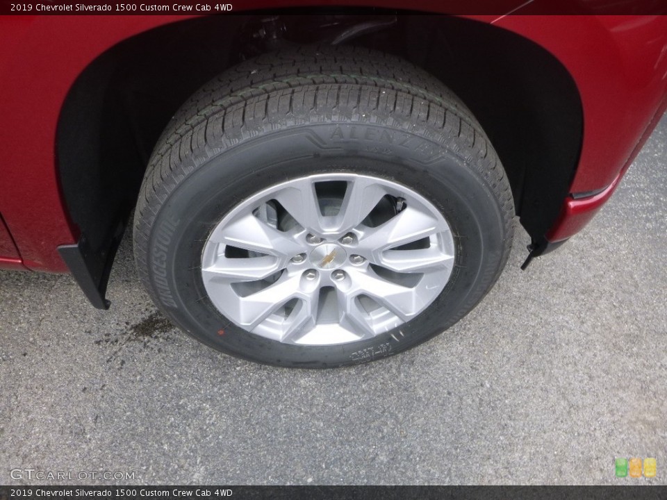 2019 Chevrolet Silverado 1500 Custom Crew Cab 4WD Wheel and Tire Photo #133695631
