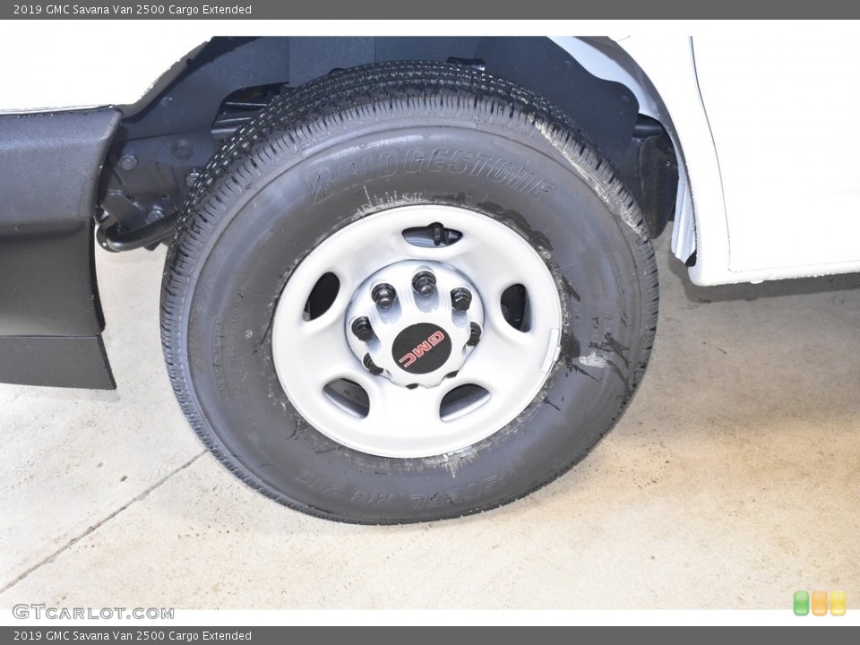 2019 GMC Savana Van 2500 Cargo Extended Wheel and Tire Photo #133716650