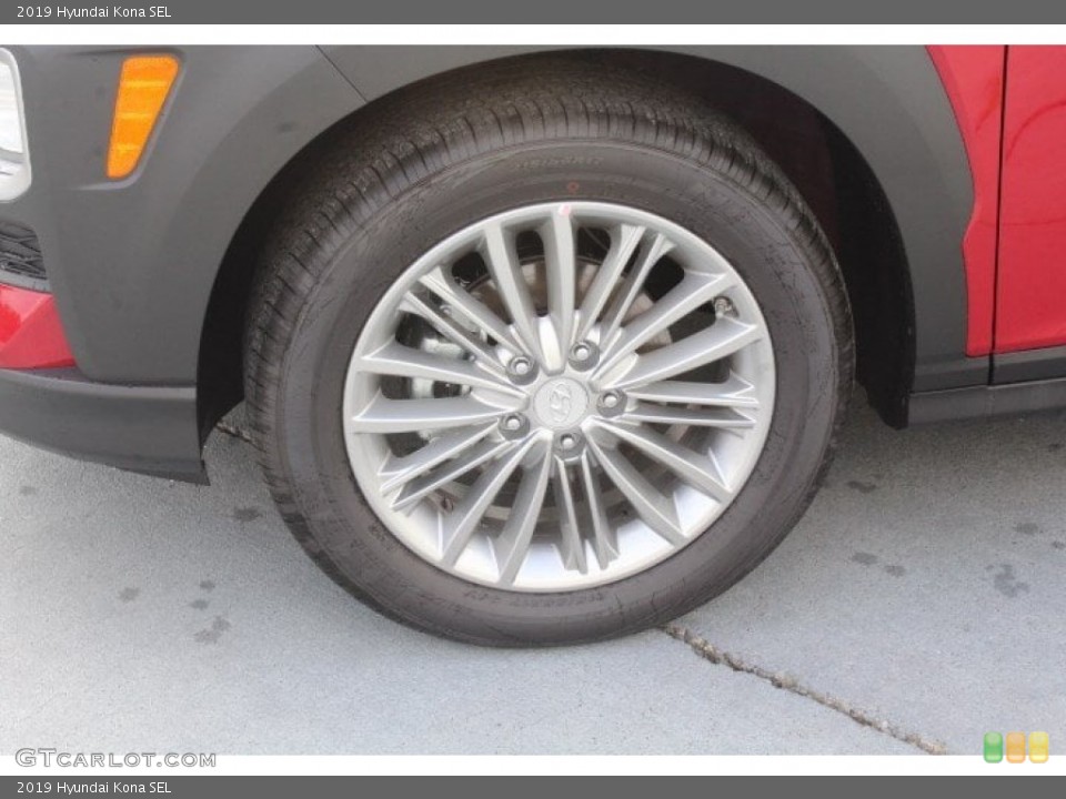 2019 Hyundai Kona SEL Wheel and Tire Photo #133720103