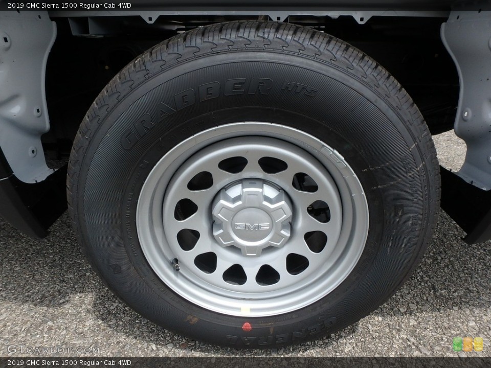 2019 GMC Sierra 1500 Regular Cab 4WD Wheel and Tire Photo #133757050