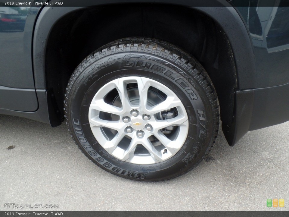 2019 Chevrolet Traverse LT AWD Wheel and Tire Photo #133778808