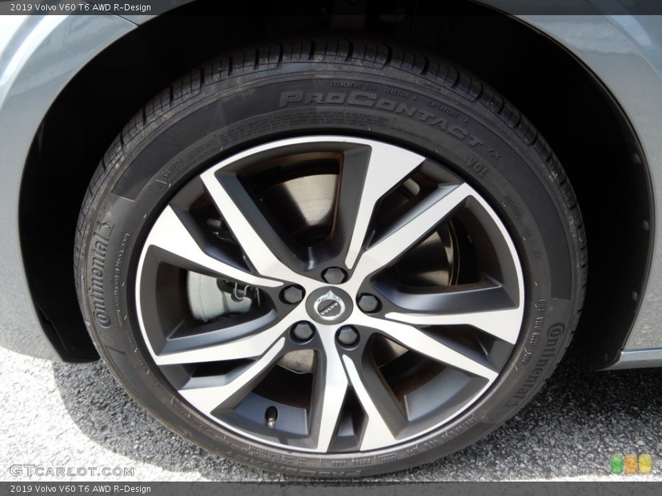 2019 Volvo V60 T6 AWD R-Design Wheel and Tire Photo #133814940