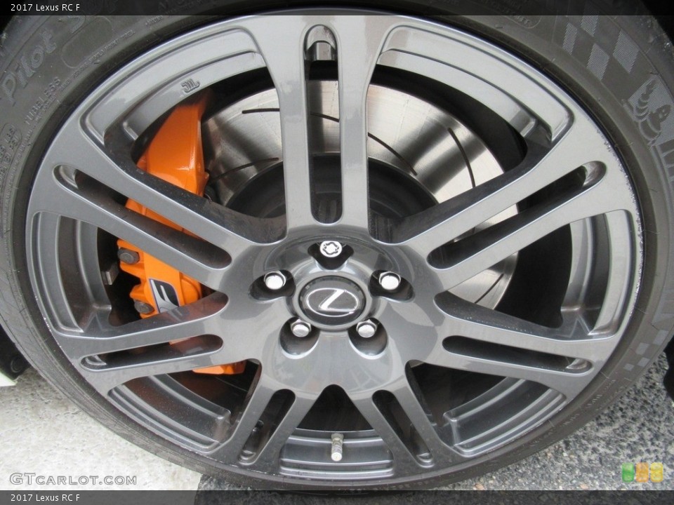 2017 Lexus RC F Wheel and Tire Photo #133818458