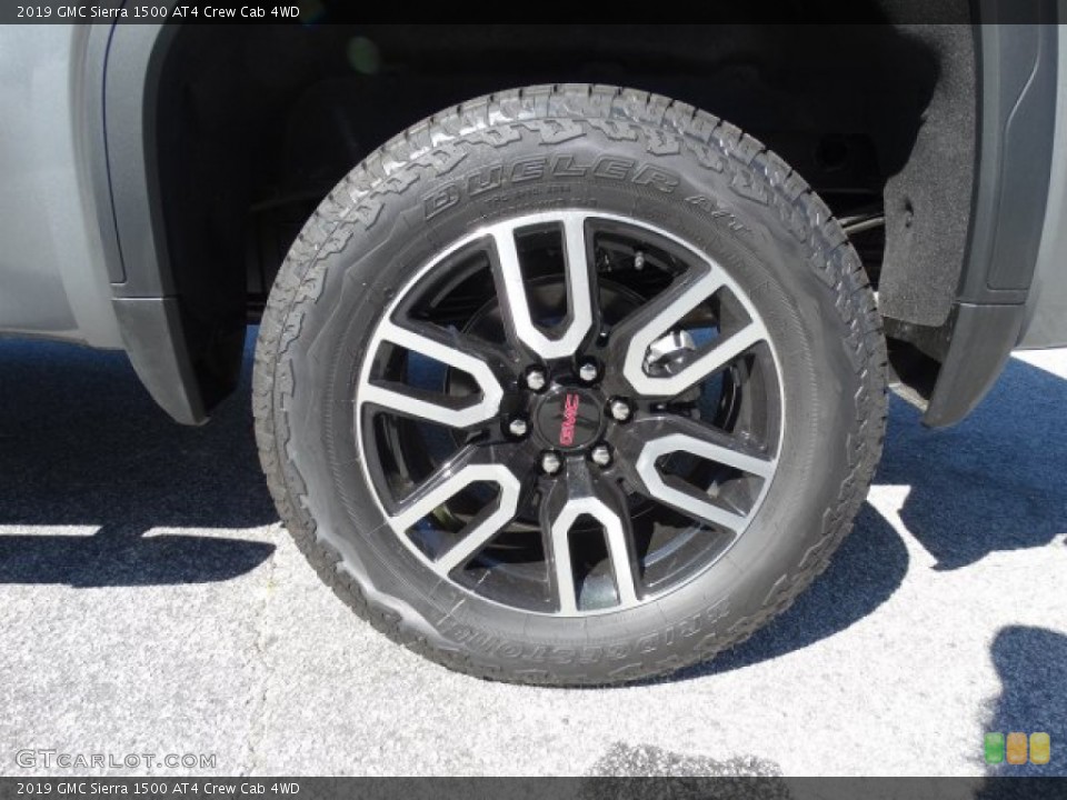 2019 GMC Sierra 1500 AT4 Crew Cab 4WD Wheel and Tire Photo #133877243