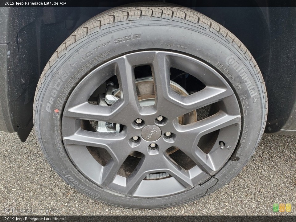 2019 Jeep Renegade Latitude 4x4 Wheel and Tire Photo #133887732